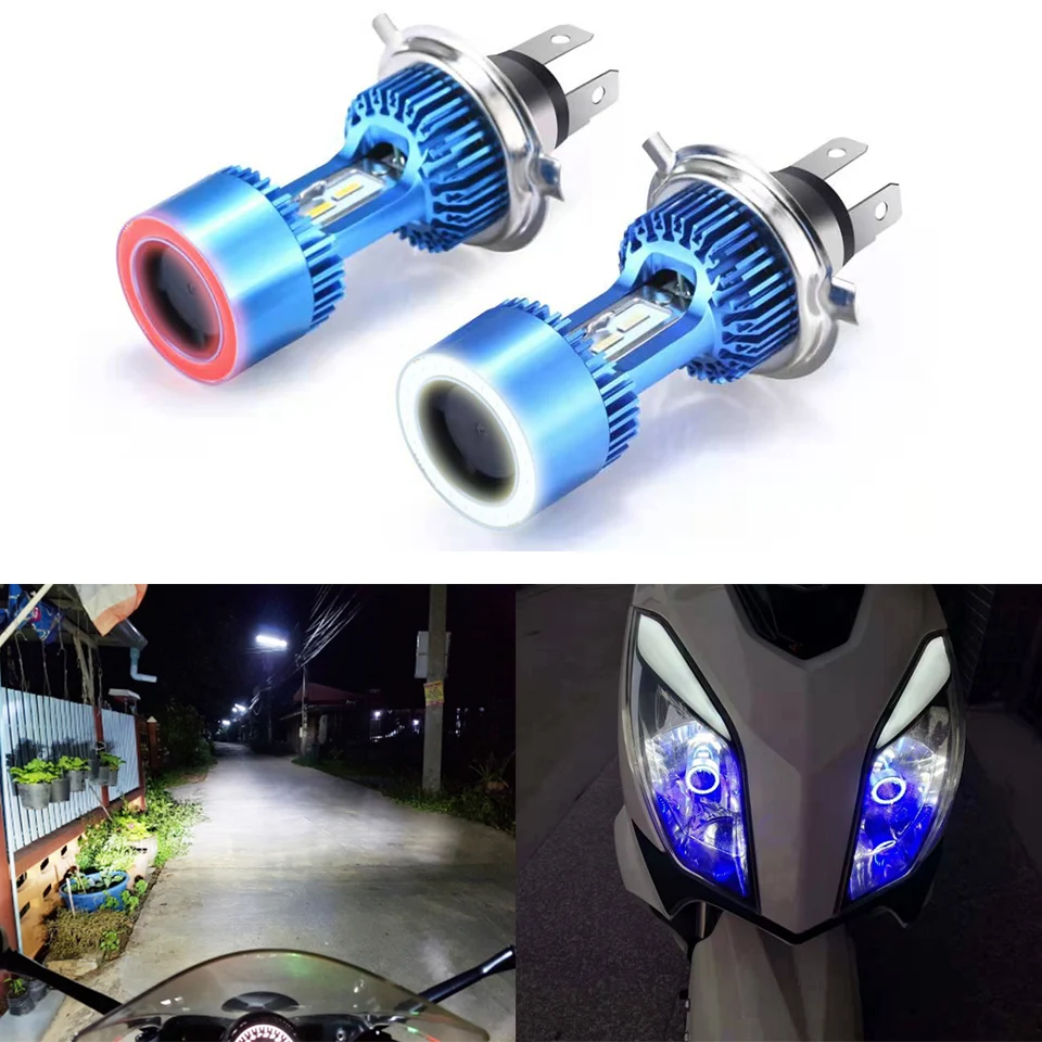 Headlight Aiming Tool - Farol alto-baixo h4 para motocicleta emc