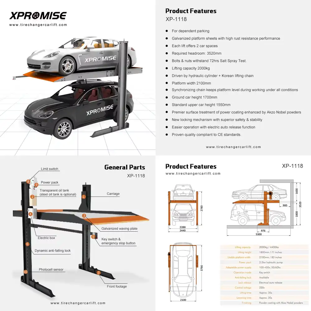Novo Sistema de Elevação de Ca - Auto Repair Shop Design avaliação e preço