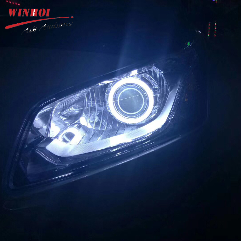 Led anjo olhos branco vermelho - Headlight Aiming Tool avaliação e preço