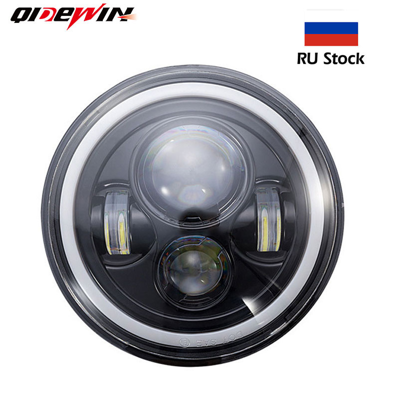 7 Polegada led farol branco ha - Headlight Aiming Tool avaliação e preço